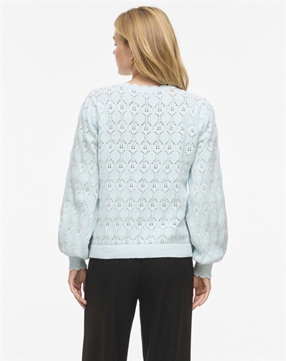 Vila - VILOwen Strik Cardigan - Nantucket Breeze